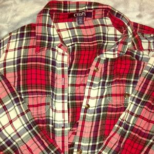 Size large chaps flannel